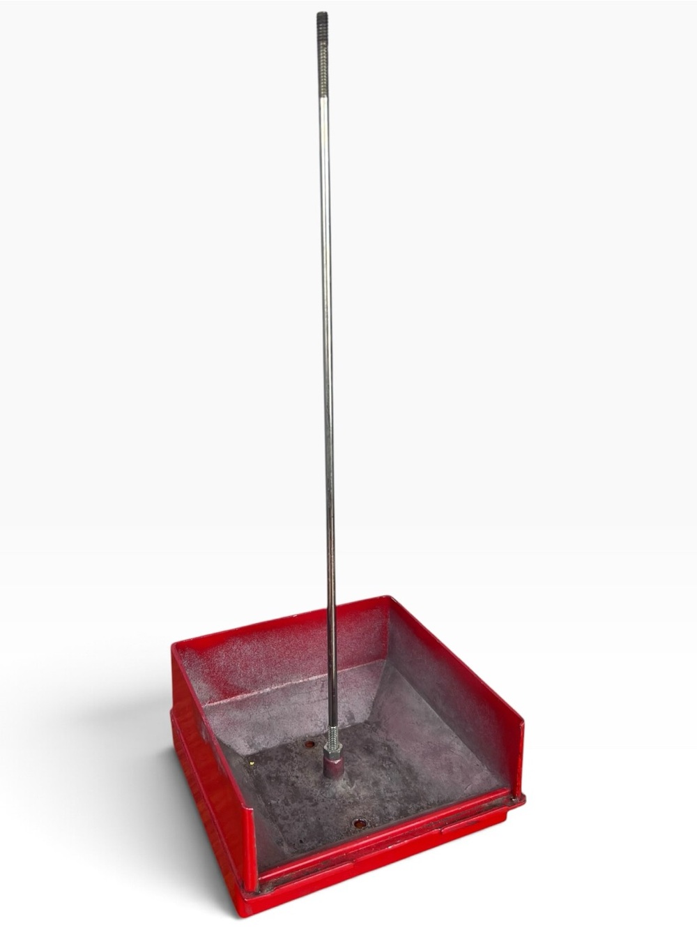 Vintage Northwestern 60 Gumball Machine Main Base Bottom With Rod Red